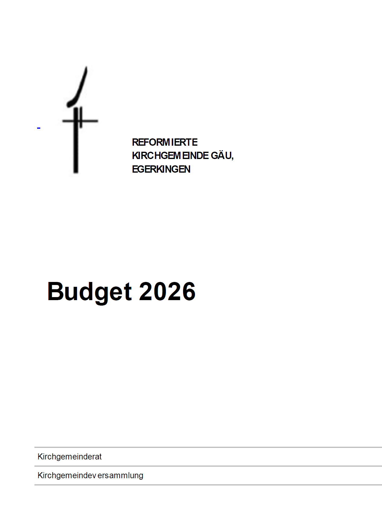 Budget 2026